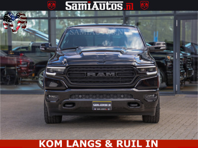 Dodge Ram 1500 LIMITED NIGHT | BOM VOL | HUD | MWK | LUCHTVERING | PANODAK | 5.7 V8 HEMI 402PK | DC | DUBBELE CABINE | 5 PERSOONS | GRIJSKENTEKEN PICK UP | | De specialist in Amerikaanse pickâups in Nederland en Europa. foto 3