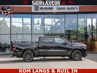 Dodge Ram 1500 LIMITED NIGHT | BOM VOL | HUD | MWK | LUCHTVERING | PANODAK | 5.7 V8 HEMI 402PK | DC | DUBBELE CABINE | 5 PERSOONS | GRIJSKENTEKEN PICK UP | | De specialist in Amerikaanse pickâups in Nederland en Europa. foto 7