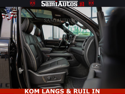 Dodge Ram 1500 LIMITED NIGHT | BOM VOL | HUD | MWK | LUCHTVERING | PANODAK | 5.7 V8 HEMI 402PK | DC | DUBBELE CABINE | 5 PERSOONS | GRIJSKENTEKEN PICK UP | | De specialist in Amerikaanse pickâups in Nederland en Europa. foto 8