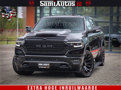 Dodge Ram 1500 LIMITED NIGHT | FEUL BLACK WHEELS | BOM VOL | 5.7 V8 4x4 | DUBBELE CABINE | MWK | XB9 | HUD | TOP STAAT foto 11