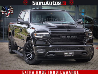 Dodge Ram 1500 LIMITED NIGHT | FEUL BLACK WHEELS | BOM VOL | 5.7 V8 4x4 | DUBBELE CABINE | MWK | XB9 | HUD | TOP STAAT foto 3