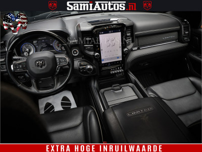 Dodge Ram 1500 LIMITED NIGHT | FEUL BLACK WHEELS | BOM VOL | 5.7 V8 4x4 | DUBBELE CABINE | MWK | XB9 | HUD | TOP STAAT foto 4