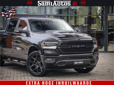 Dodge Ram 1500 SPORT BLACK EDITION | 4X4 5.7 V8 | VOL OPTIES | 360 CAMERA | APPLE CARPLAY | 3500KG | 22INCH NIGHT | FULL LED | ADAPTIVE CRUISE | MEMORY SEATS | LEDER | DUBBELE CABINE | CREWCAB foto 13