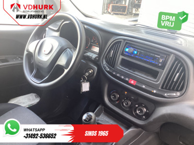 Fiat Doblò Cargo 1.6 MJ 105 pk BPM VRIJ! 3Pers./ NL Auto/ Airco/ Cruise foto 3