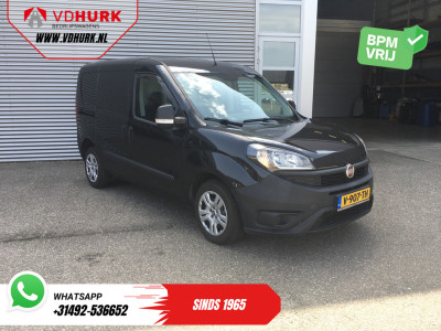 Fiat Doblò Cargo 1.6 MJ 105 pk MARGE BPM VRIJ! Lage KM/ EUR6/ NL Auto/ 3Pers./ DAB/ Cruise/ Trekhaak/ Airco