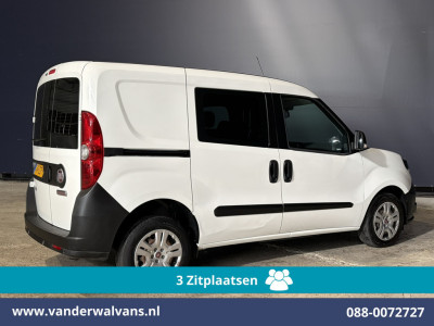 Fiat Doblò Cargo 1.6 MJ 90pk L1H1 Euro6 Airco  | 3-Zits | Navigatie | Apple Carplay | Android Auto Zijdeur, Parkeersensoren, Bijrijdersbank foto 10