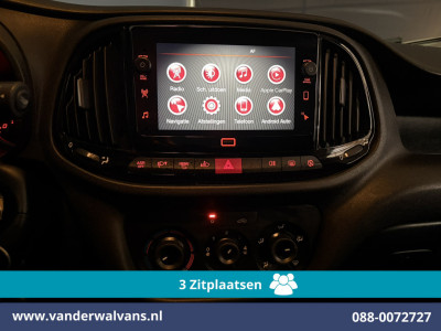 Fiat Doblò Cargo 1.6 MJ 90pk L1H1 Euro6 Airco  | 3-Zits | Navigatie | Apple Carplay | Android Auto Zijdeur, Parkeersensoren, Bijrijdersbank foto 13