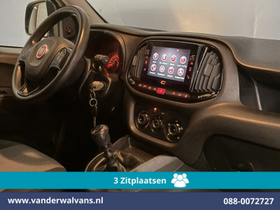 Fiat Doblò Cargo 1.6 MJ 90pk L1H1 Euro6 Airco  | 3-Zits | Navigatie | Apple Carplay | Android Auto Zijdeur, Parkeersensoren, Bijrijdersbank foto 14