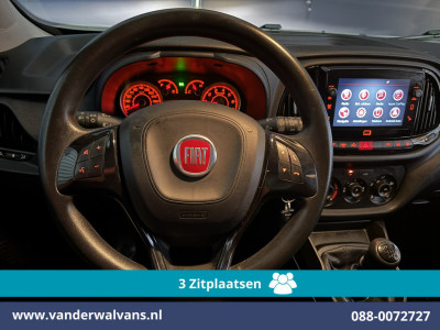 Fiat Doblò Cargo 1.6 MJ 90pk L1H1 Euro6 Airco  | 3-Zits | Navigatie | Apple Carplay | Android Auto Zijdeur, Parkeersensoren, Bijrijdersbank foto 16
