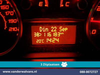 Fiat Doblò Cargo 1.6 MJ 90pk L1H1 Euro6 Airco  | 3-Zits | Navigatie | Apple Carplay | Android Auto Zijdeur, Parkeersensoren, Bijrijdersbank foto 19