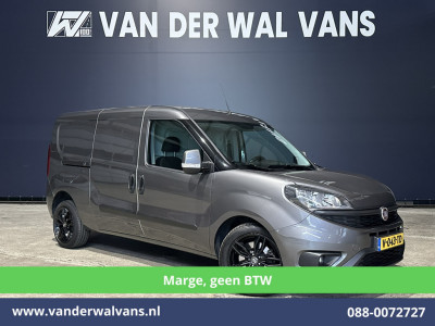Fiat Doblò Cargo 1.6 MJ**MARGE, Geen BTW** 105pk L2H1 Maxi SX Euro6 Airco | Navigatie | Lichtmetalen Velgen Trekhaak, Parkeersensoren