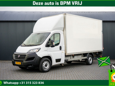 Fiat Ducato 130 Multijet 2.3D | 3-Zits | Bakwagen met laadklep | Cruise | Airco