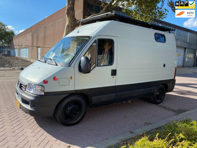 Fiat Ducato 15 2.3 JTD Camper * Airbag * Stuurbekrachtiging * MAG ALLE MILIEU ZONES IN !