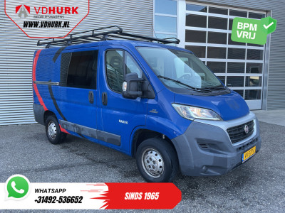 Fiat Ducato 2.0 MJ 120 pk EXPORT APK-04-27/ Navi/ Climate/ Cruise/ Imperiaal/ Trekhaak/ Bluetooth
