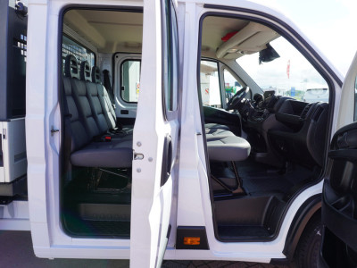 Fiat Ducato 2.2 MultiJet 180PK S&S 3.5t Heavy Dubbelcabine Automaat nr. V105 | Airco | Cruise | Standkachel | 7 Persoons foto 13