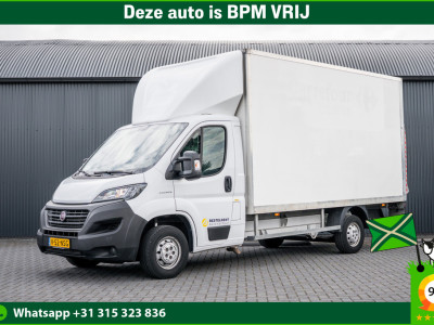 Fiat Ducato 2,3 140PK | Bakwagen met laadklep | 3-Zits | LED | Cruise | Airco