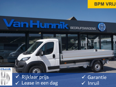 Fiat Ducato 35 Maxi 2.2 180PK Open laadbak L3 BPM VRIJ!! Android A/Apple CP, Climate, Cruise, Trekhaak!! NR. 612