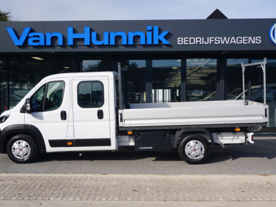 Fiat Ducato 35 Maxi DOKA 180PK Open Laadbak AUT 10 Scherm, Navi, Climate, Trekhaak, Standkachel! NR. D01* foto 2