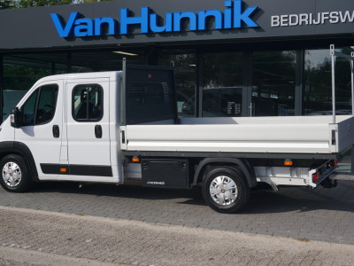 Fiat Ducato 35 Maxi DOKA 180PK Open Laadbak AUT 10 Scherm, Navi, Climate, Trekhaak, Standkachel! NR. D01* foto 3