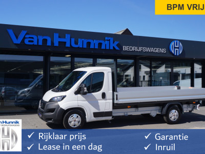 Fiat Ducato Maxi 35 180PK Open Laadbak L4 BPM VRIJ!! Apple CP/ Android A, Airco, Cruise, trekhaak!! NR. TX01*
