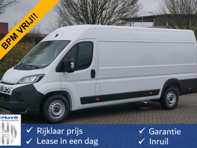 Fiat Ducato Maxi 35 2.2 180PK L4H2 EAT8 AUT BPM VRIJ!! Airco, Camera, LED, Betimmering, 270Â° Deur!! NR. J01*
