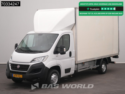 Fiat Ducato 130pk Laadklep Bakwagen LED Airco Cruise Camera APK 05-2027 Euro6 Meubelbak Koffer Airco Cruise control
