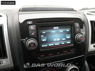 Fiat Ducato 130pk Laadklep DHollandia Bakwagen Airco Navi Cruise APK 03-2027 Euro6 Meubelbak Koffer Möbelkoffer LBW Airco Cruise control foto 14