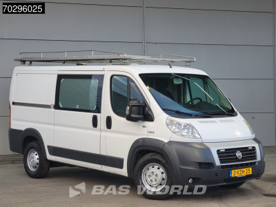 Fiat Ducato 136PK Dubbele Schuifdeur L2H1 Trekhaak Airco Camera Imperiaal L2 Laag Dak Airco Trekhaak foto 5