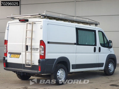 Fiat Ducato 136PK Dubbele Schuifdeur L2H1 Trekhaak Airco Camera Imperiaal L2 Laag Dak Airco Trekhaak foto 6
