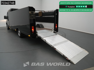 Fiat Ducato 140pk 457cm XL Automaat Lier Open Box Scooter / Fietstransport Laadbrug Pickup Airco Camera Euro6 Transport Airco Cruise control