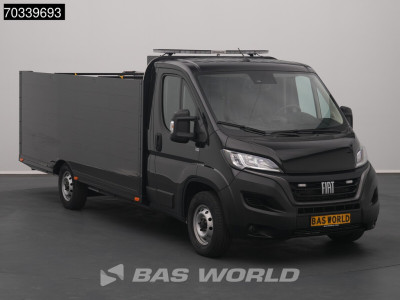 Fiat Ducato 140pk 457cm XL Automaat Lier Open Box Scooter / Fietstransport Laadbrug Pickup Airco Camera Euro6 Transport Airco Cruise control foto 5