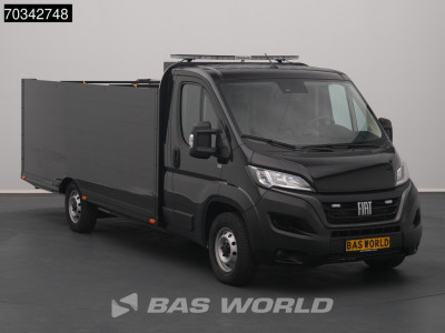 Fiat Ducato 140pk 457cm XL Automaat Lier Open Box Scooter / Fietstransport Laadbrug Pickup Airco Camera Euro6 Transport Airco Cruise control foto 6