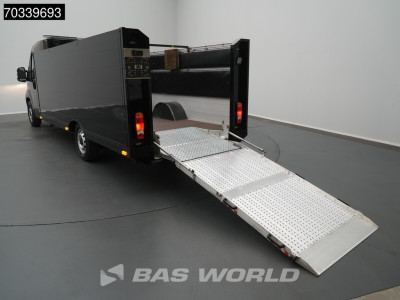 Fiat Ducato 140pk 457cm XL Automaat Lier Open Box Scooter / Fietstransport Laadbrug Pickup Airco Camera Euro6 Transport Airco Cruise control foto 8