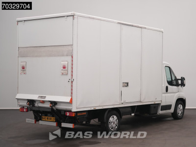 Fiat Ducato 140pk Laadklep Zijdeur Bakwagen LED Airco Cruise Euro6 Meubelbak Möbelkoffer Koffer LBW Tail Lift Airco Cruise control 2
