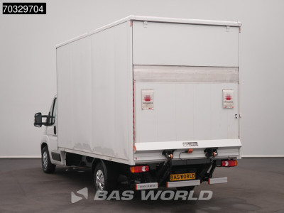 Fiat Ducato 140pk Laadklep Zijdeur Bakwagen LED Airco Cruise Euro6 Meubelbak Möbelkoffer Koffer LBW Tail Lift Airco Cruise control 6