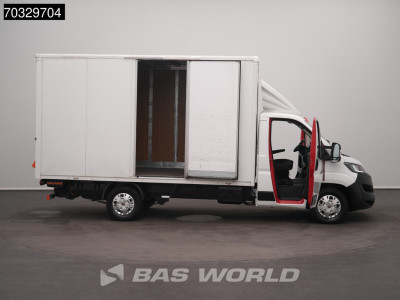 Fiat Ducato 140pk Laadklep Zijdeur Bakwagen LED Airco Cruise Euro6 Meubelbak Möbelkoffer Koffer LBW Tail Lift Airco Cruise control 7