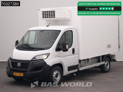 Fiat Ducato 140pk Laadklep Zijdeur Koelwagen Vriezer Airco DHollandia Euro6 Koeler Koeler Koelwagen Kühlwagen Kühlkoffer Airco