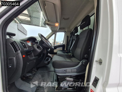 Fiat Ducato 150pk Koelwagen Zijdeur Carrier Xarios 350 230v-stekker Achterdeuren Airco Euro6 Bakwagen Gekoeld Kühl Kühler Kühlwagen Kühlkoffer Airco foto 11