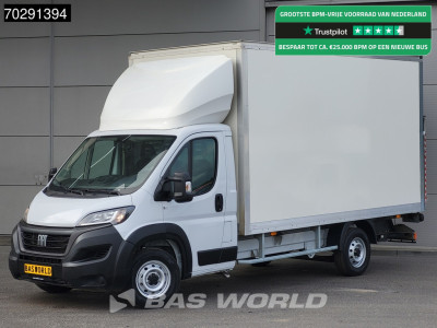 Fiat Ducato 160PK Laadklep Bakwagen Airco Cruise Camera Uconnect-display DHollandia Euro6 Meubelbak Koffer 21m3 Airco Cruise control