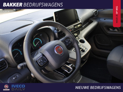 Fiat E-Doblo 136 L1 50 kWh 100% Elektrisch | Airco | Camera | Parkeersensoren (2/2 grijs) foto 2