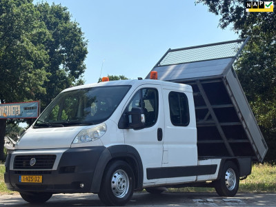 Fiat FIAT DUCATO |Kipper|kieper|CNG|NAP|airco|5 zitplaatsen|bluetooth|parkeersensoren achter|trekhaak|elektrisch pakket