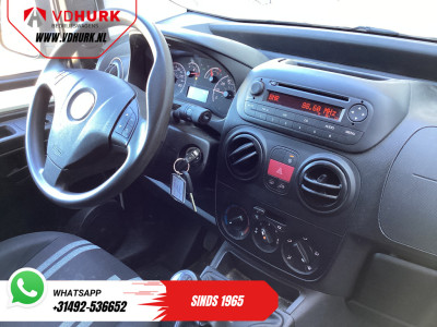 Fiat Fiorino 1.3 MJ 75 pk EXPORT APK 09-2026/ Airco/ Trekhaak/ Lichtbalk/ PDC 3