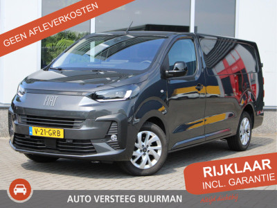Fiat Scudo 2.0 Diesel 145PK S&S L3H1 3-Zits Automaat Afneembare Trekhaak, Cruise Control, Navigatie