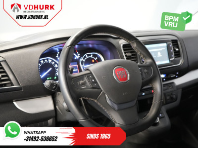 Fiat Scudo 2.0 MJ 145 pk Aut. L3 BPM VRIJ! Adapt.Cruise/ 2xSchuifdeur/ Standkachel/ Stoelverw./ Climate/ Carplay/ Keyless/ Camera/ PDC/ Navi/ Trekhaak foto 14