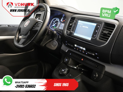 Fiat Scudo 2.0 MJ 180 pk Aut. DC Dubbel Cabine BPM VRIJ! Adapt.Cruise/ Xenon/ Climate/ Keyless/ Carplay/ NL Auto/ PDC 3