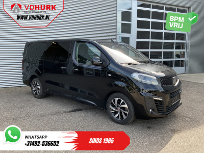 Fiat Scudo 2.0 MJ 180 pk Aut. DC Dubbel Cabine Xenon/ 2x Schuifdeur/ Carplay/ Keyless/ Navi/ Climate/ Camera/ Cruise/ 17?LMV/ PDC/ DAB