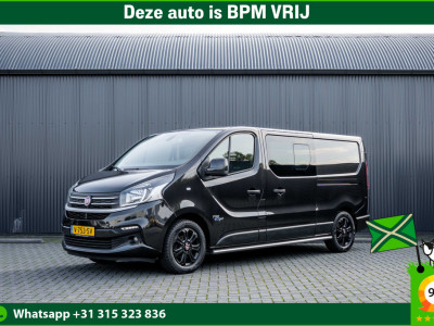 Fiat Talento 1.6 D L2H1 | 145 PK | DC 5-Zits | Leder | Schuifdeur L+R | Camera | Cruise | Climatronic | Trekhaak