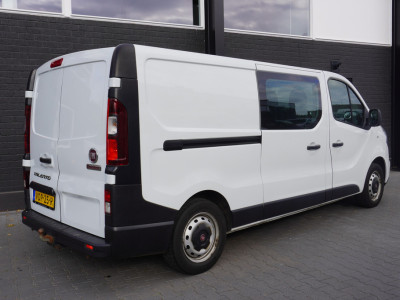 Fiat Talento 1.6 MJ 125PK L2 Dubbele Cabine EURO 6 - Airco - Navi - Cruise - € 12.499,- Excl. 2