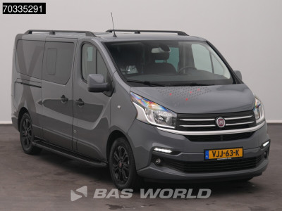 Fiat Talento 170pk Automaat Dubbel Cabine 2x Schuifdeur L2H1 Trekhaak LED Navi Airco Cruise Camera Parkeersensoren Stoelverwarming Euro6 L2 DC Doka Mixto Airco Trekhaak Cruise control foto 5