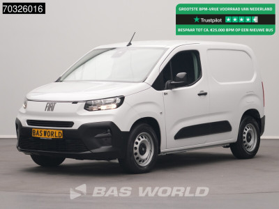 Fiat e-Doblo 136pk Elektrisch 50kWh 343km WLTP BPM Vrij L1H1 Navi Airco Cruise Camera Parkeersensoren v+a L1 Kompakt Airco Cruise control